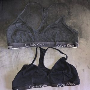 calvin klein bralettes 2 pack